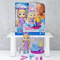 ราคา Baby Alive Sudsy Styling Doll, Blonde Hair, Includes 12-Inch Baby Doll, Salon Chair, Baby Doll Accessories (18055006657)