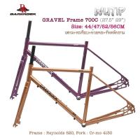ราคา เฟรมจักรยานทัวร์ริ่ง DARKROCK รุ่น WUTIP GRAVEL BIKE Frameset 700C ปั่นสนุก ลุยสบาย คล่องตัว ดั่งพายุ (23978876799)