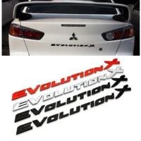 ราคา สติ๊กเกอร์ติดท้ายรถ Mitsubishi lancer-ex Lingyue EVOLUTION X 3D Stereo (43516280371)