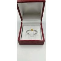 ราคา แหวนหยกน้ำผึ้ง ( หยกพม่าแท้ ) เงินแท้ 925 ชุบทองคำขาว (25972703925)