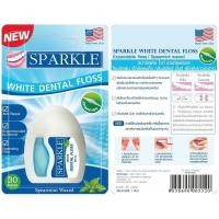 ราคา ไหมขัดฟัน Sparkle White Dental Floss 30 ม./ชิ้น (18615805618)