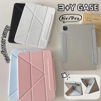 ราคา Gen11 A16เคสไอแพด Y-พับ TRACK CLEAR สําหรับ10th/ Air 4 5 6 7 10.9 Pro11สําหรับ Pro 11 MINI 6 7 กรณี เคสไอแพดกันกระแทก (28389585071)