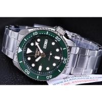 ราคา (แถมกล่องแบบพกพาและที่ตัดสาย) นาฬิกา Seiko 5 Sport Automatic รุ่น SRPD63K / SRPD63K1 (28317982575)