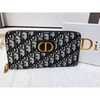 ราคา กระเป๋าสตางค์ ซิปรอบ ใบยาว ดิออร์ (19118653430)