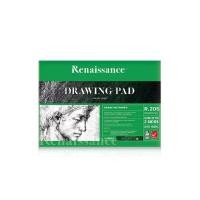 ราคา กระดาษ 100 ปอนด์ กระดาษร้อยปอนด์ A4 Renaisance R205 สมุดวาดรูป กระดาษวาดเขียน ผิวเรียบ 2 หน้า ขนาด A4 (8081306835)