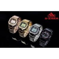 ราคา นาฬิกา D-Ziner ตัวเรือนและสายทำจากแสตนเลส วัสดุดี กันน้ำได้ ของแท้ 100% พร้อมกล่องเหล็กของแบรนด์ (9755253836)
