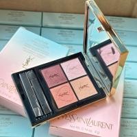 ราคา YSL Couture Mini Clutch Eyeshadow Palette 4g. # 125 Blooming Lustสินค้าแท้100% (25286409316)
