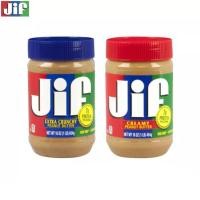 ราคา JIF จิฟ ครั้นชี พีนัต บัตเตอร์ เนยถั่ว มีให้เลือก2แบบ ((น้ำเงิน บดหยาบ)(สีแดง บดละเอียด)) ขนาด 454g (28326718670)