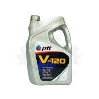 ราคา น้ำมันเครื่อง ปตท V-120 SAE 40 สำหรับเครื่องยนต์ดีเซล และเบนซิน 5ลิตร (25759572175)