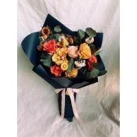 ราคา ช่อดอกไม้แห้งสีสดใสไซด์ใหญ่ (8454913980)