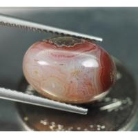ราคา หินสีสวยลายธรรมชาติ (Crazy Lace Agate) 5.45 กะรัต (4165) (22528633467)