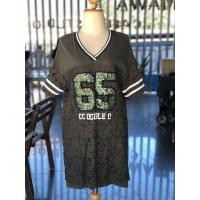 ราคา มินิเดรสหรือใส่เป็นเสื้อตัวยาวCCDOUBLEO (26569447447)