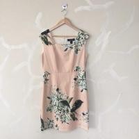 ราคา ชุดเดรส แขนกุด คอเหลี่ยม ERMIS (14459702371)