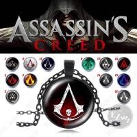 ราคา เกม PENDANT สร้อยคอคอสเพลย์เกม ASSASSIN CREED ICON BADGE SYMBOL โลโก้หนัง STRAP โซ่สีดํา EZ Art แฟชั่นผู้ชายผู้หญิง (44314533942)