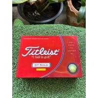 ราคา ลูกกอล์ฟ Titleist DT SOLO Yellow ของใหม่ (28280932023)