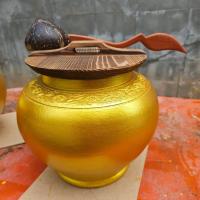 ราคา โอ่ง โอ่งข้าวสาร โอ่งน้ำ โอ่งทอง โอ่งสีทอง โอ่งมงคล โอ่งดินเผาพร้อมฝา ไม้ โอ่งน้ำฮวงจุ้ย เรียกทรัพย์ โอ่งน้ำเสริมฮวงจุ้ย (26507402556)