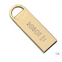 ราคา แฟลชไดร้ฟ ROBOT RF332 ความจุ 16GB. / 32GB. USB Flash Drive ของแท้100% ประกัน1ปี (5888990405)