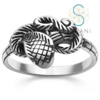 ราคา SUVANI แหวนเงินแท้ 92.5%แหวนงู แหวนสัญลักษณ์ของปีมะเส็ง แหวนไซส์ 6-8 (6129679126)