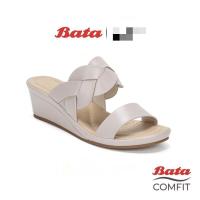ราคา Bata รองเท้าใส่ทำงาน ใส่สบาย size 37 สูง2นิ้ว สีนู้ด (มือสองสภาพดี) (24888875399)