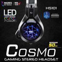 ราคา MD-TECH (หูฟัง) Headset HS-101 Gaming Cosmo LED Warranty 1 Years (INGRES) (14551513004)
