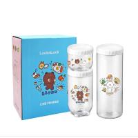 ราคา LocknLock ชุดขวดโหลใส่อาหารแห้ง Interlock Set Line Friends 1 set 3 ชิ้น (28275482928)