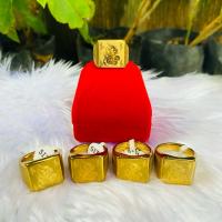 ราคา แหวนพญานาคสีทอง งาน 18 k เป็นเนื้อสแตนเลสยิงเลเซอร์ ไม่ลอกไม่ดำ (43704541391)