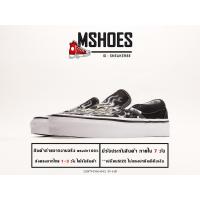 ราคา ♞,♘,♙รองเท้าผ้าใบVans Classic Slip On Sneakers Flame Skull สีดำ Size 38-45 สินค้าพร้อมกล่อง 2025 (27889623993)