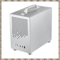 ราคา [uhktyltui123.th] Micro-ITX Case PC Case SKTC A17 SGCC Computer Case รองรับ Micro-ITX Mini PC (28191056647)