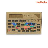 ราคา Vintage 80s Seiko World Time Weather Data Card Clock [Used] (22044439014)