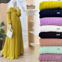 ราคา Bellia BEAUTIFUL ผู้หญิง DRES MATERIAL CERUTY BABYDOLL PREMIUM FULL FURING ZIPER BACK RUBBER HAND END BY KYRA (27675144264)
