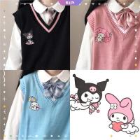 ราคา Sanrio Sanrios Kuromi, Cinnamoroll, เสื้อกั๊กไหมพรม My Melody สําหรับสาวตัวใหญ่! (26430993338)