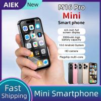 ราคา AIEK Mini 3G สมาร์ทโฟน M16 Pro Quad Core MTK6580M 4.0 นิ้ว 2GB RAM 16GB ROM 2000 mAh แบตเตอรี่สแตนด์บายยาวพิเศษ Android 10.0 โทรศัพท์ขนาดเล็ก (40612482552)
