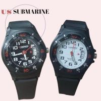 ราคา US Submarine นาฬิกาข้อมือสายซิลิโคน รุ่น TP2051MD นาฬิกาผู้ชาย มีวันที่ (27328648226)