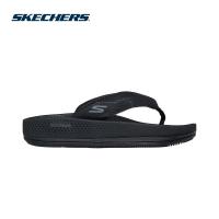 ราคา Skechers สเก็ตเชอร์ส รองเท้าแตะผู้ชาย Men Arch Fit On-The-GO Arch Fit Hyper Slide Cruze Walking Sandals - 229255-BBK (44467996122)