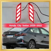 ราคา Zr สําหรับ Honda City Sedan 2020-2022 3-in-1 ฟังก์ชั่น 12V LED กันชนด้านหลังหมอกโคมไฟไฟเบรคแบบไดนามิกไฟเลี้ยว Reflector (22570967813)