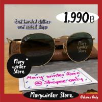ราคา มือสอง: แว่นRayBan ทรงกลมมน สีทอง แท้100% (25825946174)