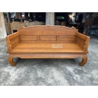 ราคา charan2515แหย่งเต้าขาคู้100*200*40cm.ไม้สักทองสวยงามทนทานใช้งานได้หลายสิบปี (10901670574)