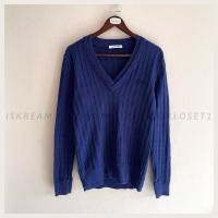 ราคา LACOSTE SWEATSHIRT V-Neck เสื้อไหมพรมคอวีมือสอง✔️ (24806498426)