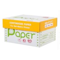 ราคา กระดาษต่อเนื่อง [TKS] 9"*11" 4ชั้น ไม่มีเส้น (2203328100)