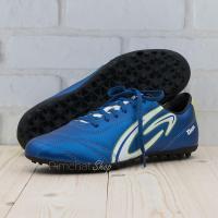 ราคา GIGA รองเท้าฟุตซอลร้อยปุ่ม (100 ปุ่ม) สนามหญ้าเทียม รุ่น DASH สีน้ำเงิน (1765942694)