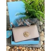 ราคา กระเป๋าสะพายทรงกล่อง ฝาปิด แบรนด์แท้ Pimmy สีบรอนซ์ทอง (9328196502)