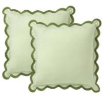 ราคา ปลอกหมอนโบฮีเมียน ดีไซน์ปักลายคลื่น ทำจากผ้าฝ้ายแท้ สไตล์อิงค์โซฟา (44072163372)