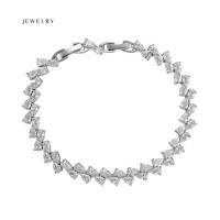 ราคา สร้อยข้อมือเพชรทองคำขาว (40352535155)