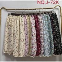 ราคา กางเกง ผ้าคอตตอนผสมลินิน ทรงวอลุ่ม ขา7ส่วน แต่งลูกไม้ ปลายขา J72k New collection (43155795963)
