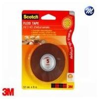 ราคา เทปกาว 2 หน้า 12มมX5ม. สก๊อตช์ FLEXI (6931278976)