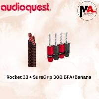 ราคา สายสัญญาณ AudioQuest รุ่น Rocket 33 + SureGrip 300 BFA/Banana (40310428284)