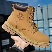 ราคา รองเท้ามาร์ติน Rhubarb สไตล์อังกฤษแท้ สำหรับทั้งผู้ชายและผู้หญิง หนังวัวแท้ สีเหลือง (40770414254)