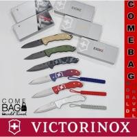 ราคา มีดพับVictorinox ของสวิสแท้ รุ่น HUNTER PRO Alox และรุ่นใหม่รุ่น EVOKE มีดแก้มปีเนียม มีดใบเดียว ดีไซน์สวย Swiss Made (24115024604)