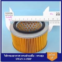 ราคา [ราคาถูก]⚙️ ไส้กรองอากาศ ทรงอ้วนเตี้ย ไส้กรองปั๊มลม SWAN 3-15HP อะไหล่ปั๊มลม SVP203 SVP205 SWP307 SWP310 SWP415 (19191901109)