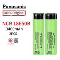 ราคา Panasonic แบตเตอรี่ลิเธียม แบบชาร์จไฟ 18650 NCR18650 3.7V 3400mAh 20A สําหรับไฟฉาย (24014423338)